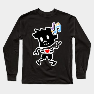 dance zombie boy Long Sleeve T-Shirt